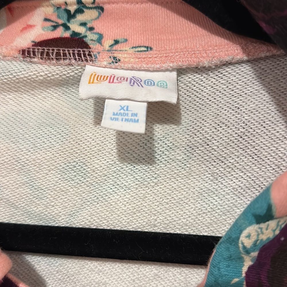 LuLaRoe Presley Floral Jacket Size XL new with Tags - Picture 2 of 6